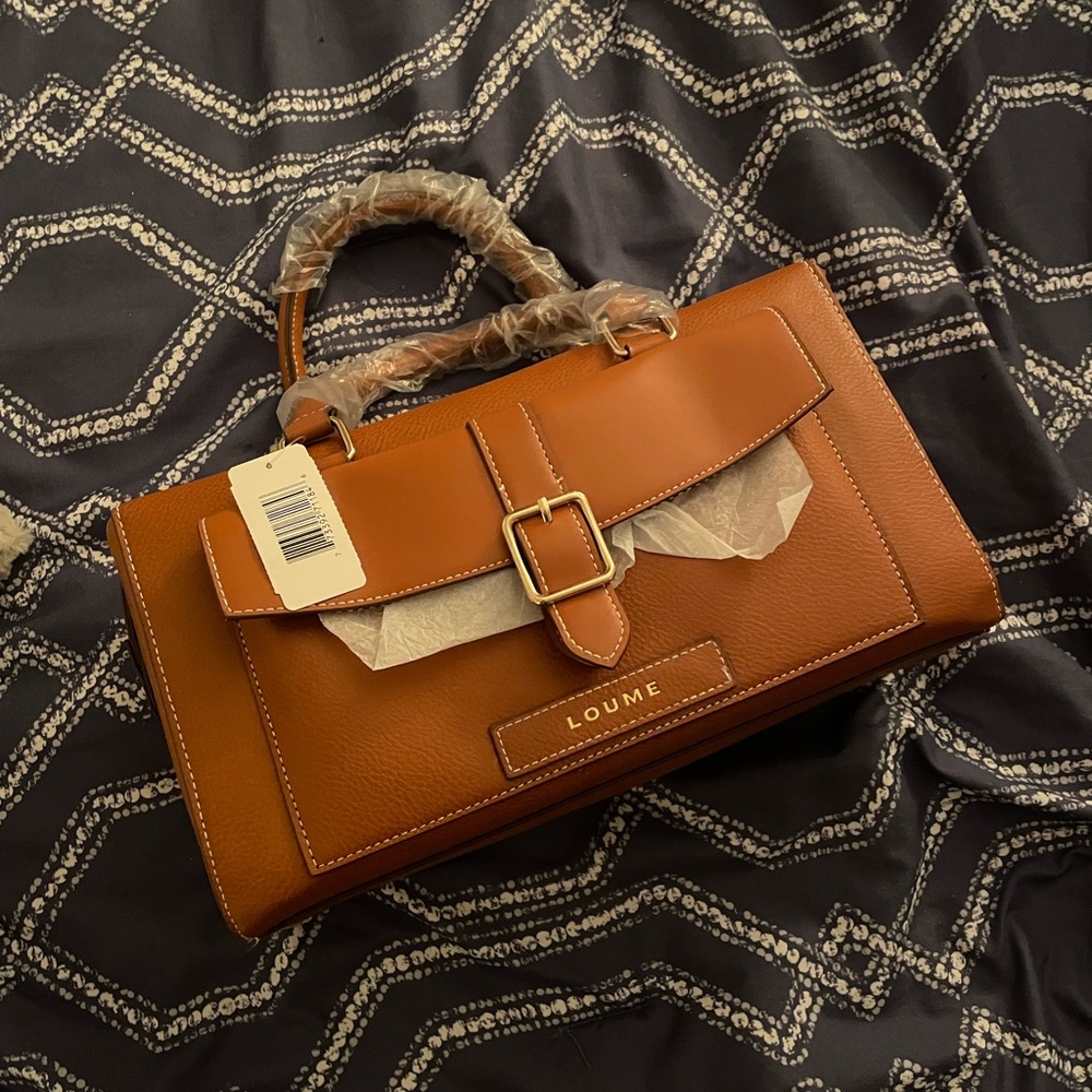 Loume brown handbag